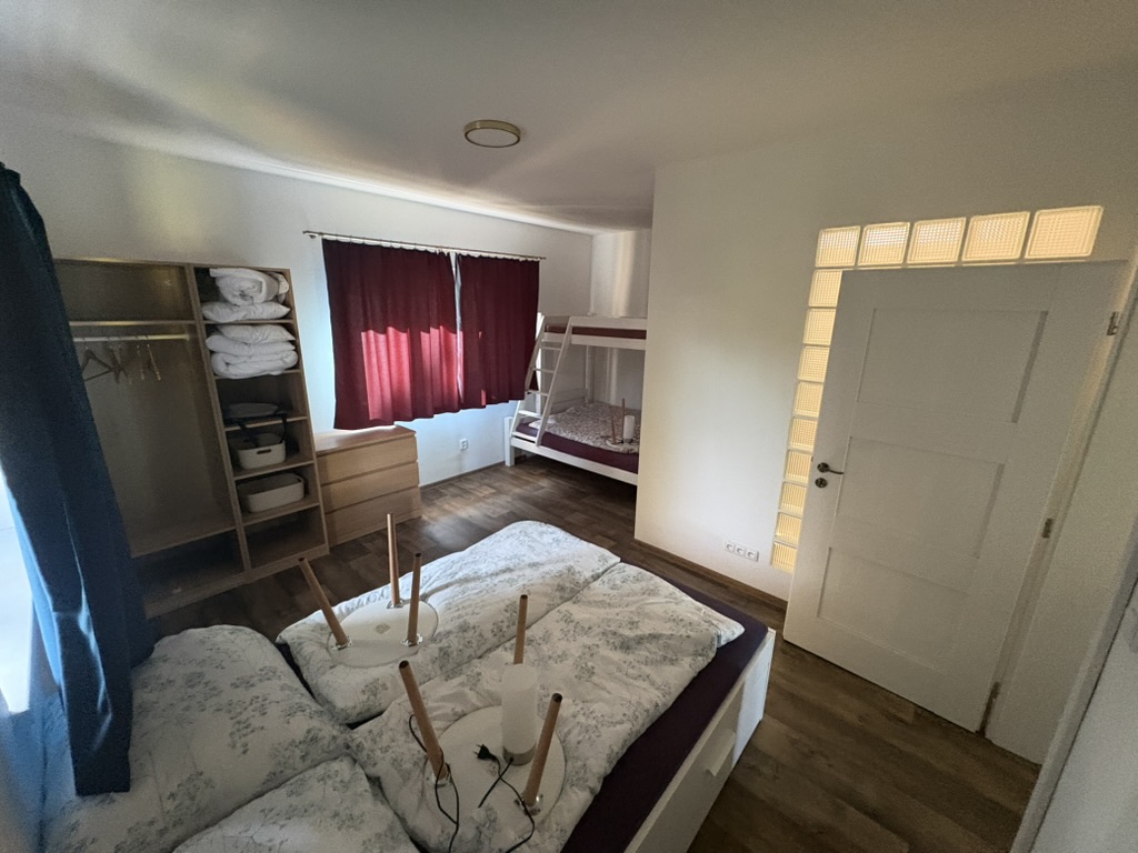 Apartmán 1 – ložnice