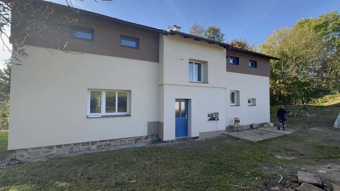 Chata Javořinka – pohled zepředu