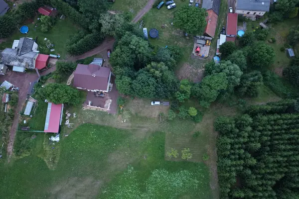 Chata Javořinka z ptačí perspektivy