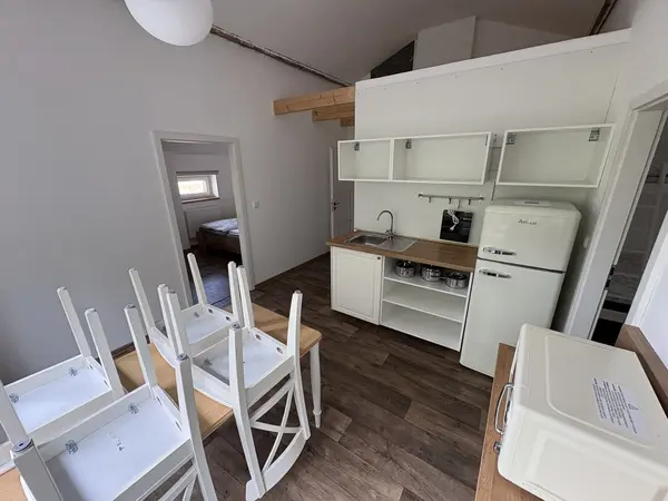 Apartmán 3 – jídelna s kuchyní